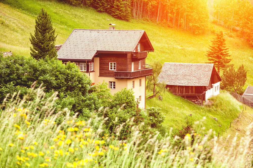 vakantiehuis in de natuur