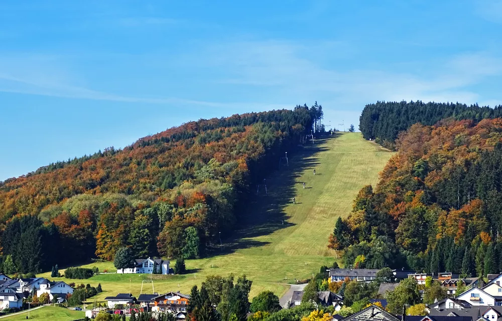 Een piste in Sauerland